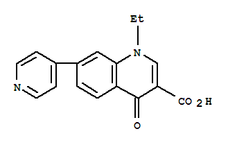 1-乙基-4-氧代-7-(4-吡啶基)-1,4-二氢喹啉-3-甲酸