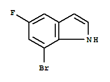 7-溴-5-氟-1H-吲哚