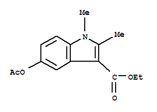 5-乙酰氧基-1,2-二甲基吲哚-3-羧酸乙酯