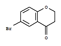 6-溴-4-二氢色原酮; 6-溴-2,3-二氢-4H-苯并吡喃-4-酮