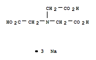 次氮基三乙酸钠盐; 氮川三乙酸三钠; 氨三乙酸三钠