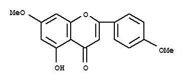 5-羟基-4’,7-二甲氧基黄酮对照品(标准品) | 5128-44-9