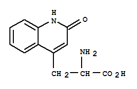 2-氨基-3-(1,2-二氢-2-氧喹啉-4-基)丙酸