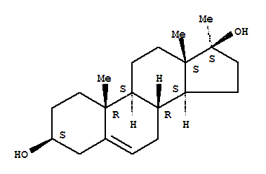 美雄醇; 甲基雄烯二醇; 17a-甲基雄甾-5-烯-3b,17b-二醇