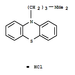 盐酸丙嗪; N,N-二甲基-10H-吩噻嗪-10-丙胺盐酸盐