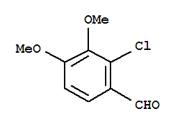 2-氯-3，4-二甲氧基苯甲醛