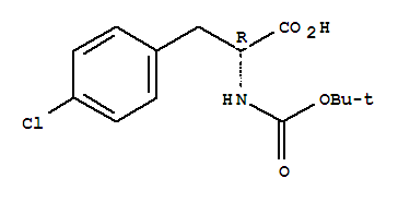 (R)-2-((叔丁氧羰基)氨基)-3-(4-氯苯基)丙酸