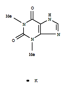 3,7-二氢-1,3-二甲基-1H-嘌呤-2,6-二酮钾盐