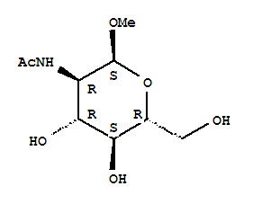 甲基 2-乙酰氨基-2-脱氧-ALPHA-D-吡喃葡萄糖苷