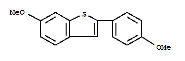 6-甲氧基-2-(4-甲氧苯基)苯并噻吩