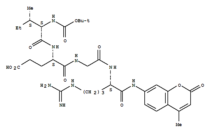 丁氧羰基异亮氨酰谷氨酰甘氨酰精氨酰-AMC