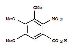 2-硝基-3,4,5-三甲氧基苯甲酸