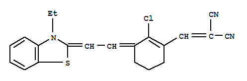 ({(3E)-2-氯-3-[(2Z)-2-(3-乙基-1,3-苯并噻唑-2(3H)-亚基)亚乙基]-1-环己烯-1-基}亚甲基)丙二腈