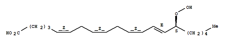 15(S)-Hydroperoxy-(5Z,8Z,11Z,13E)-eicosatetraenoic acid ~100 mug/mL in ethanol,