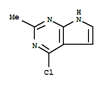 4-氯-2-甲基-1H-吡咯并[2，3-d]嘧啶