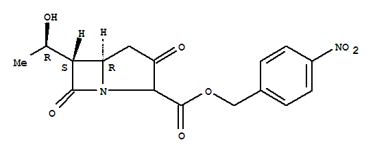 4-硝基苄基-(5R,6S)-6-[1R]-1-羟基乙基]-3,7-二酮-1-氮杂双环[3.2.0]庚烷-2-羧酸酯