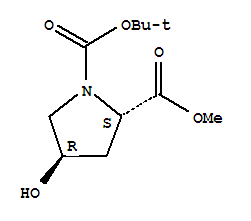 N-Boc-反式-4-羟基-L-脯氨酸甲酯; N-叔丁氧羰基-反式-4-羟基-L-脯氨酸甲酯
