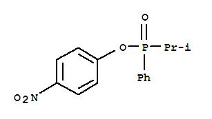4-硝基苯基 (1-甲基乙基)苯基亚膦酸酯