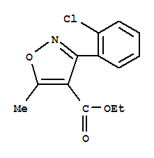 3-(2-氯苯基)-5-甲基异恶唑-4-羧酸乙酯
