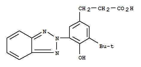 3-(2-苯并三氮唑基)-4-羟基-5-叔丁基苯丙酸