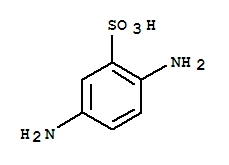 2,5-二氨基苯磺酸; 邻磺酸对苯二胺