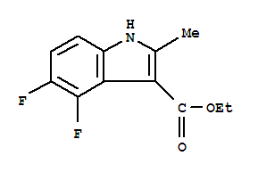 4,5-二氟-2-甲基吲哚-3-甲酸乙酯