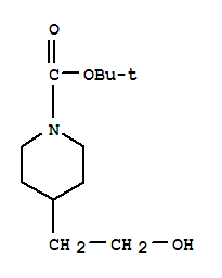 N-Boc-4-哌啶乙醇; 4-(2-羟基乙基)哌啶-1-甲酸叔丁酯
