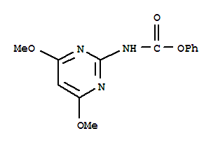 4,6-二甲氧基-2-嘧啶氨基甲酸苯酯