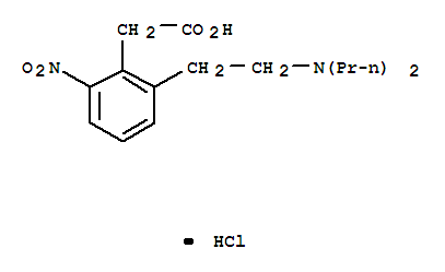 2-[2-(二丙基氨基)乙基]-6-硝基苯乙酸盐酸盐