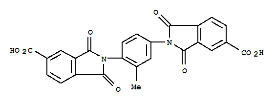 2,2-(2-甲基-1,4-亚苯基)双[2,3-二氢-1,3-二氧代-1H-异吲哚-5-羧酸]