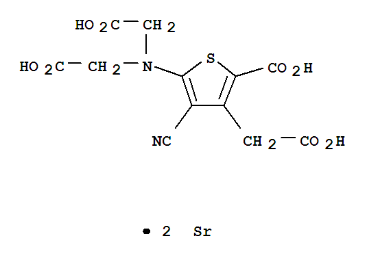 雷奈酸锶 Strontium ranelate 135459-87-9 化学