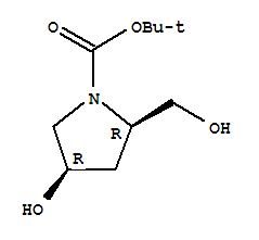 (2R,4R)-4-羟基-2-(羟甲基)-1-吡咯烷羧酸叔丁酯
