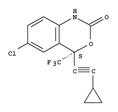 (S)-6-氯-4-(环丙基炔基)-4-(三氟甲基)-1H-苯并[d][1,3]恶嗪-2(4H)- 酮