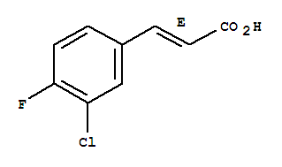 3-氯-4-氟肉桂酸