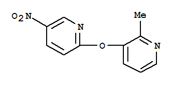 3-(5-硝基-2-吡嗪氧基)-2-甲基吡啶