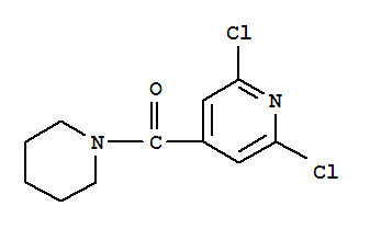(2,6-二氯-4-吡啶)(哌啶)甲酮