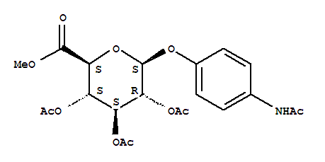 4-乙酰氨基苯基-三乙酰基-beta-D-葡萄糖苷酸甲酯