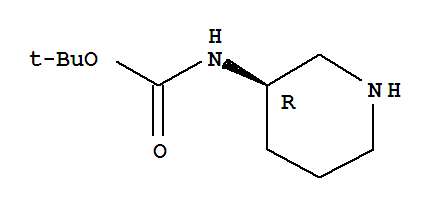 (R)-3-Boc-氨基哌啶; (R)-3-叔丁氧羰基氨基哌啶