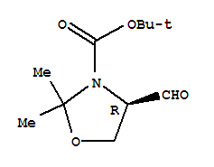 (R)-(+)-3-Boc-2,2-二甲基恶唑啉-4-甲醛; (R)-4-甲酰基-2,2-二甲基-3-恶唑啉羧酸叔丁酯