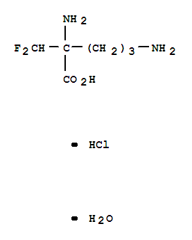 依氟鸟氨酸盐酸盐一水合物; 2-二氟甲基-DL-鸟氨酸盐酸盐一水合物