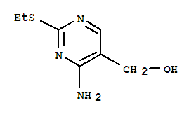 2-乙硫基-5-羟甲基-6-氨基嘧啶; 4-氨基-2-乙硫基-5-羟甲基嘧啶