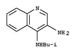 3-氨基-4-(2-甲基丙胺基)喹啉