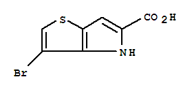 3-溴-4H-噻吩并[3,2-B]吡咯-5-羧酸
