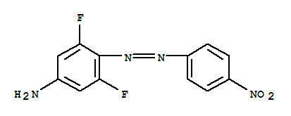 3,5-二氟-4-[2-(4-硝基苯基)偶氮]-苯胺