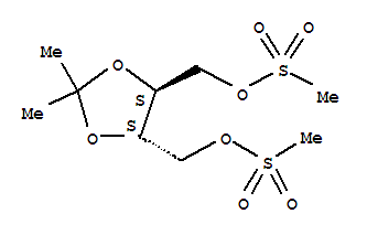 2,2-二甲基-1,3-二氧戊环-4,5-二甲醇 (4S,5S)-4,5-二甲烷磺酸酯
