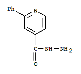 2-苯基-4-吡啶甲酰肼
