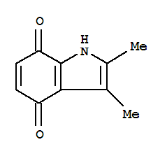 (9ci)-2,3-二甲基-1H-吲哚-4,7-二酮