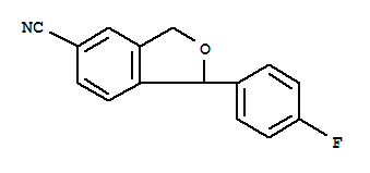 1-(4-氟苯基)-1,3-二氢异苯并呋喃-5-腈