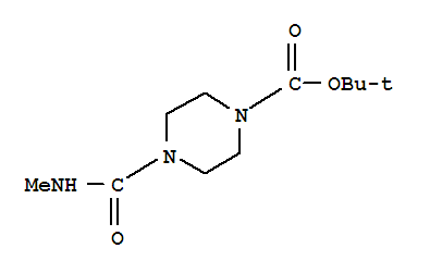 4-(甲基氨基甲酰)哌嗪-1-羧酸叔丁酯