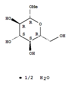 甲基-β-D-吡喃葡萄糖苷半水合物